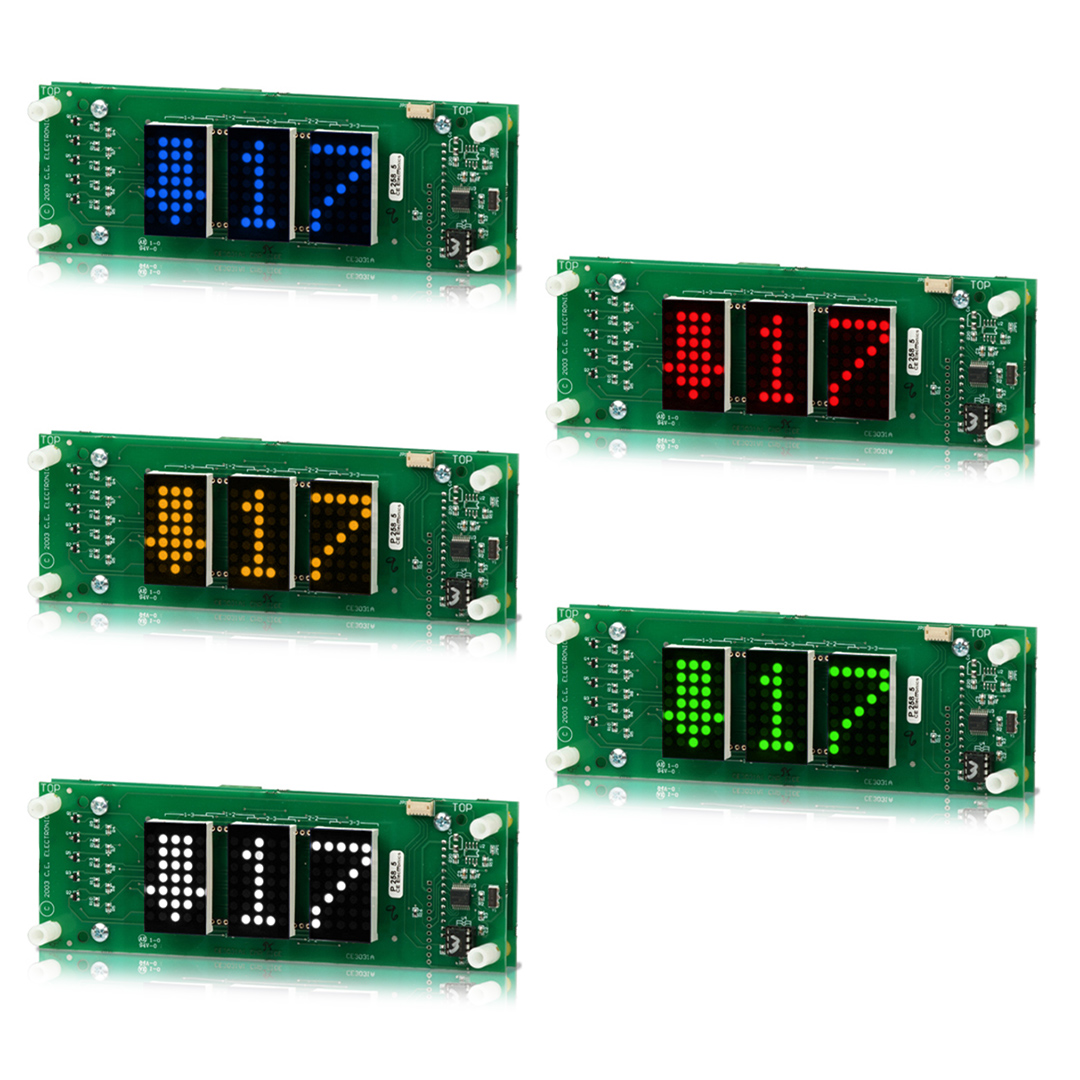 DH310-XXXXX | 1 inch Characters Dot Matrix Digital Indicator