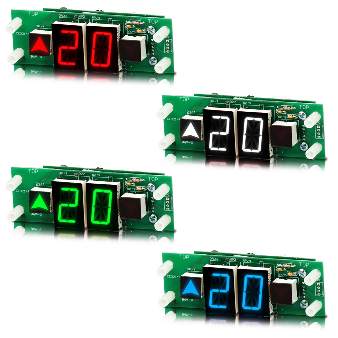 MH210-XXX | 1 Inch Characters RDI 4.75"W x 1.6"H x 2.0"D Horizontal