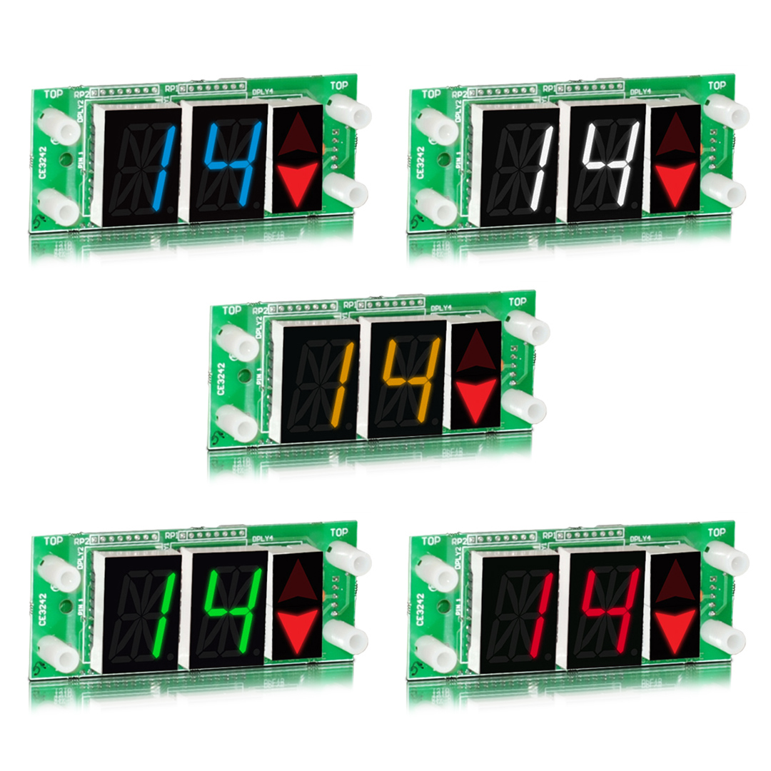 MH310-XXX | 1 Inch Character Remote Display Indicator RDI 3.85"W x 1.6"H x 2.0"D Horizontal
