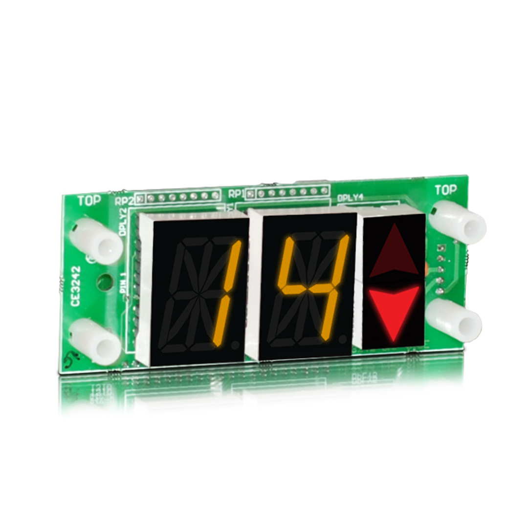 MH310-XXX | 1 Inch Character Remote Display Indicator RDI 3.85"W x 1.6"H x 2.0"D Horizontal - Image 6