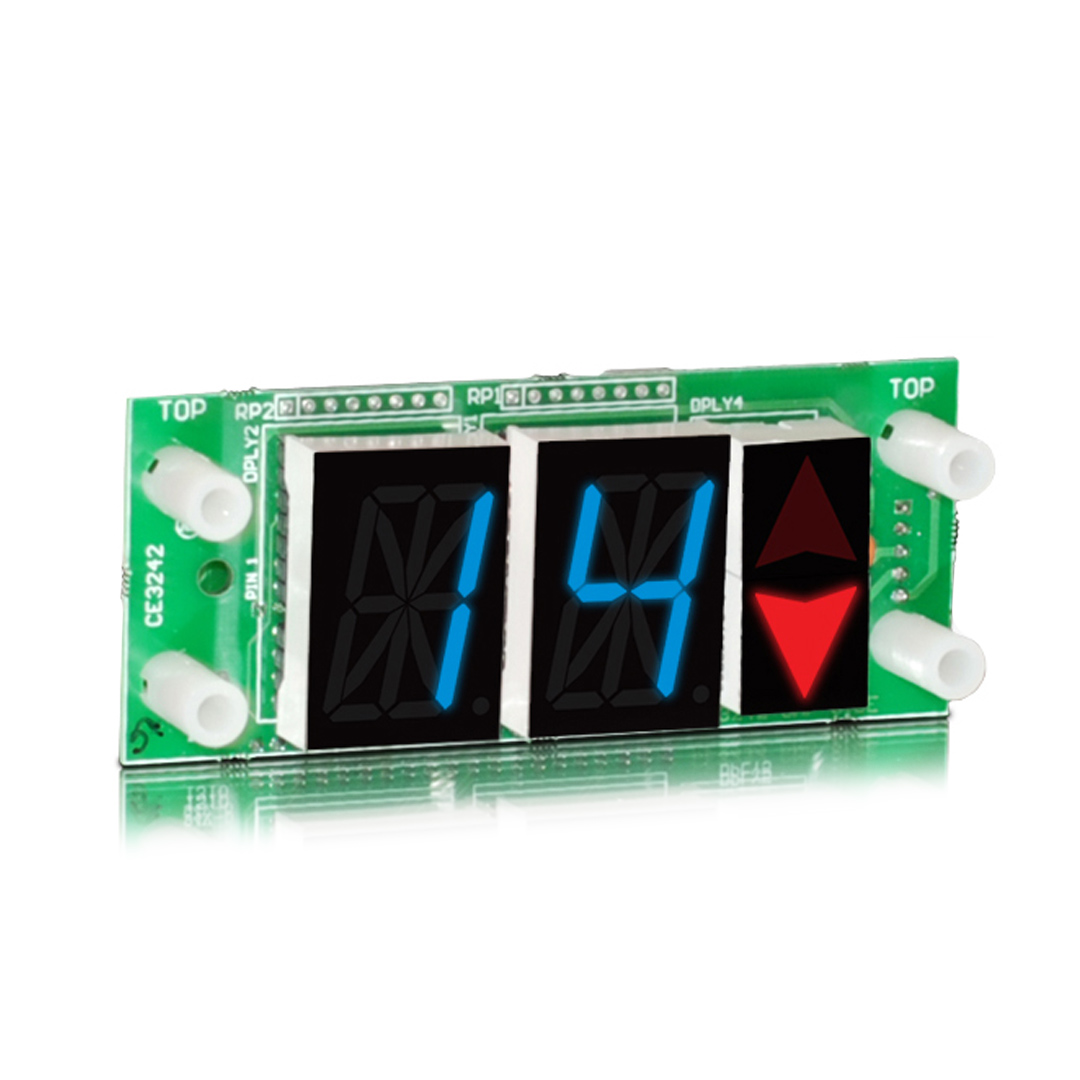 MH310-XXX | 1 Inch Character Remote Display Indicator RDI 3.85"W x 1.6"H x 2.0"D Horizontal - Image 5