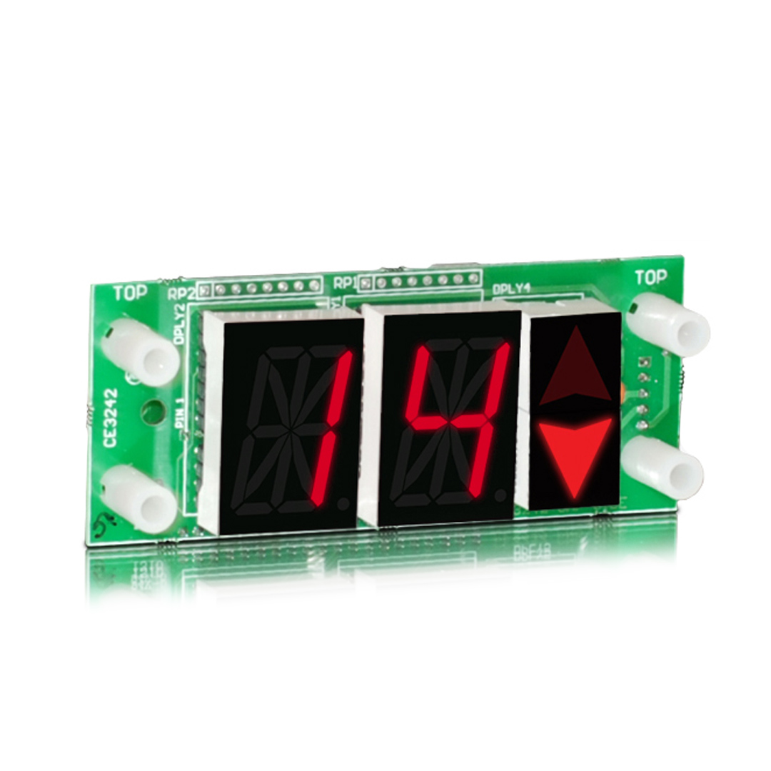 MH310-XXX | 1 Inch Character Remote Display Indicator RDI 3.85"W x 1.6"H x 2.0"D Horizontal - Image 3