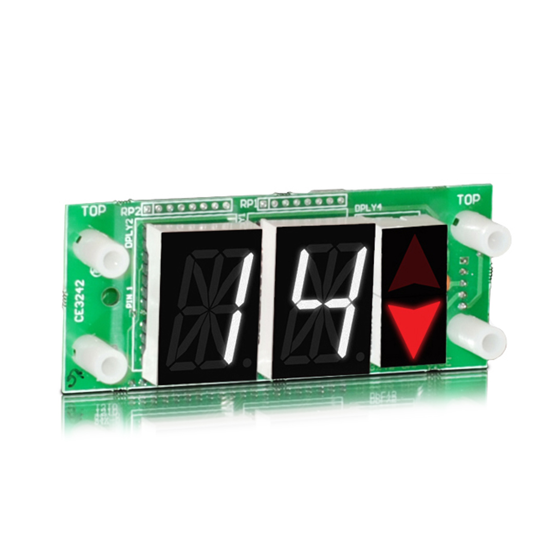 MH310-XXX | 1 Inch Character Remote Display Indicator RDI 3.85"W x 1.6"H x 2.0"D Horizontal - Image 2
