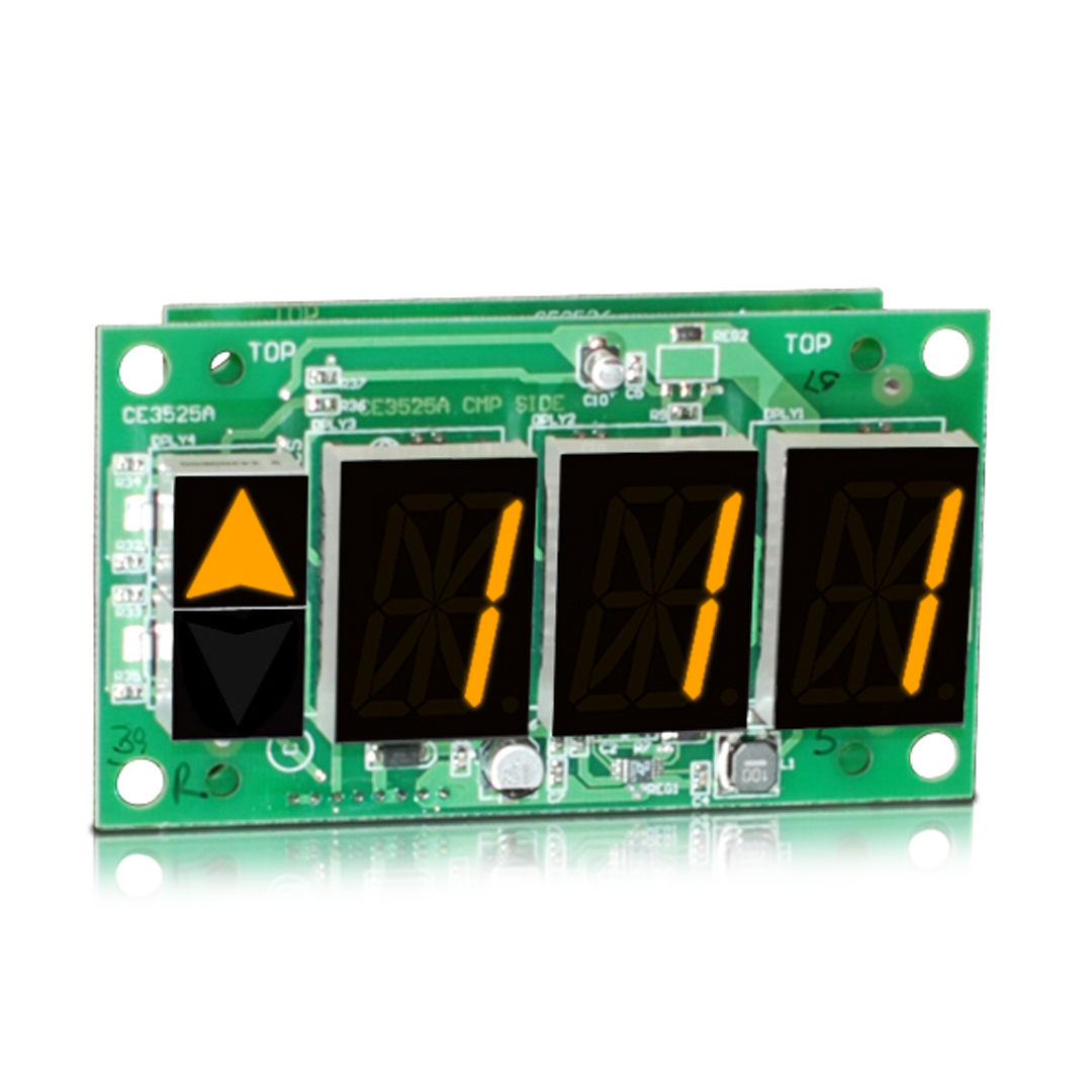 MH410-XX | 1 Inch Character Remote Position Indicator RDI 4.10"W x 2.30"H x 2.125"D Horizontal - Image 6