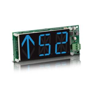 OS222-XXXXX | 2.2 inch Character Remote Display Indicator RDI Segmeted LED 7.500"W x 3.100"H x 1.375"D 