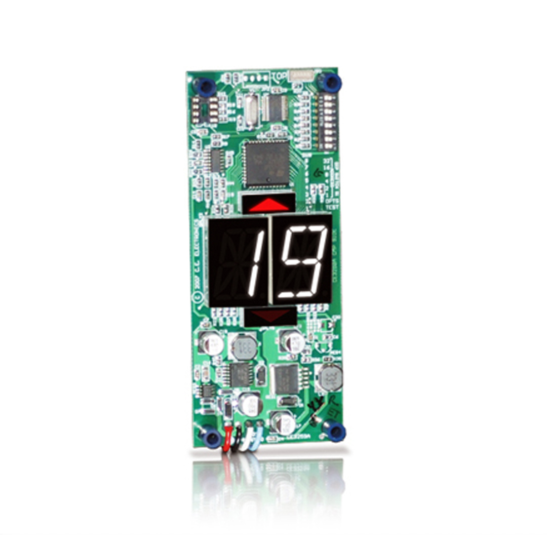 OSV21-XXX | 1 inch Character Remote Display Indicator RDI 2.25"W x 5.50"H x .625"D