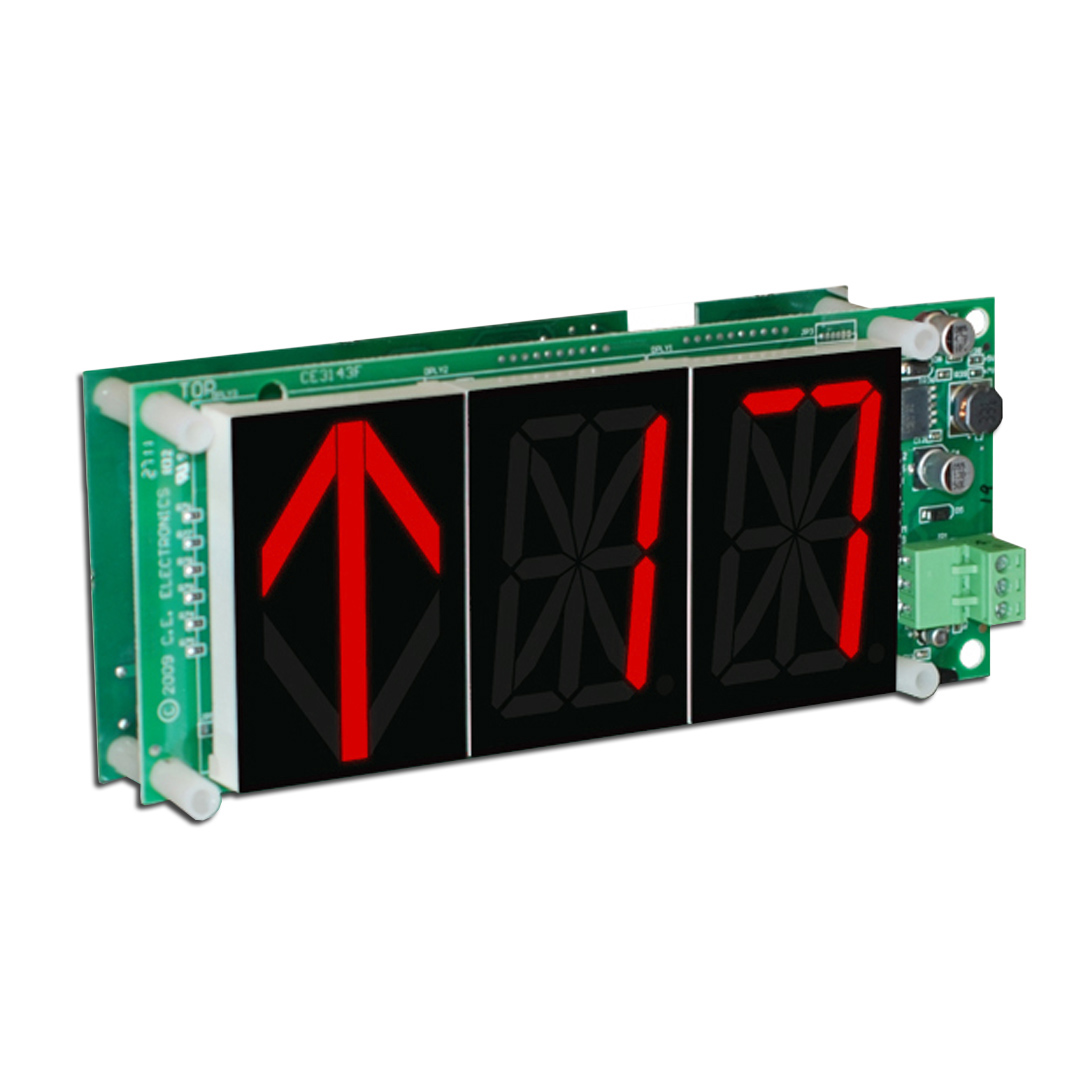 SH322-XXXXX | 2.2 Inch Character 2.5 Inch Arrow Segmented LED main digital Indicator - Image 3